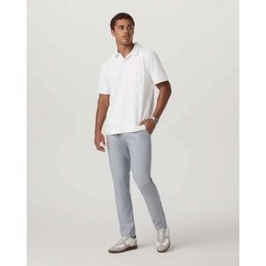 Vuori Cascade Tech Chino Pant Mens Heather Grey Athletic Slim Fit Size 28